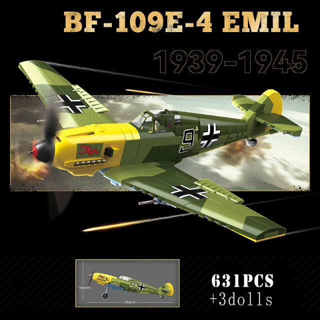 German WW2 BF Fighter plane