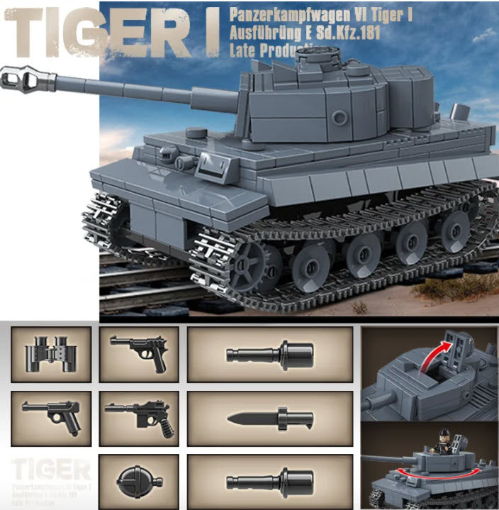 German WW2 Tiger 1 Tank