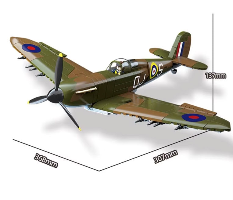 British WW2 Spitfire Plane