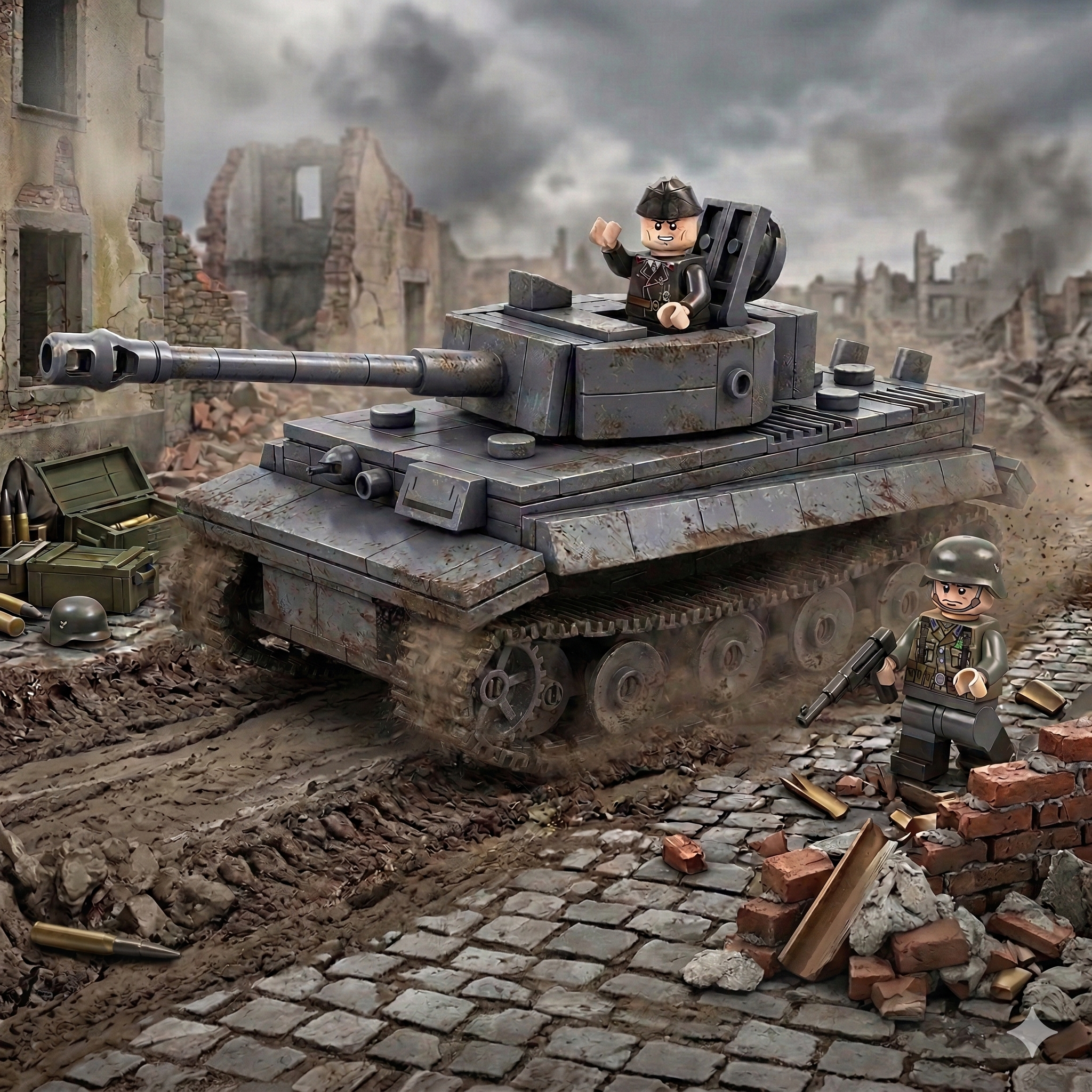 German WW2 Tiger 1 Tank