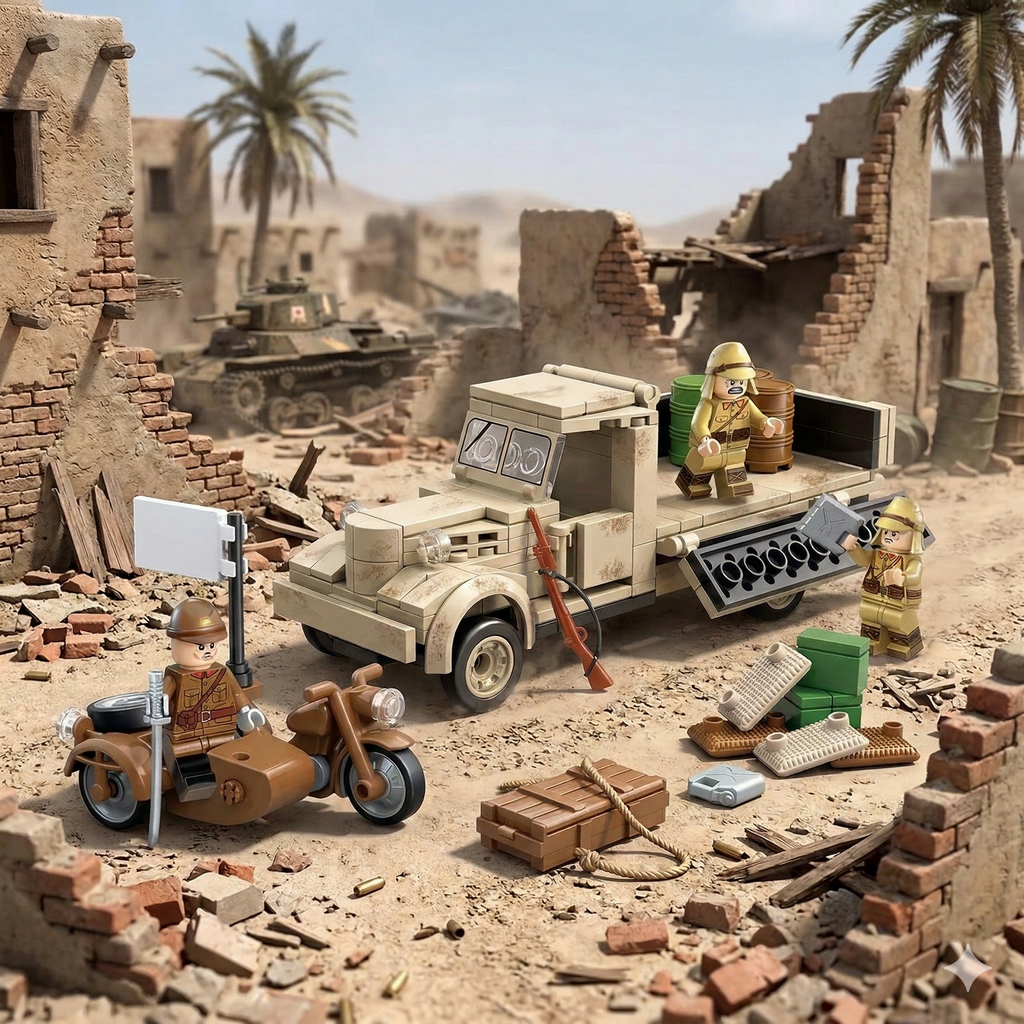 WW2 Nissan 180 Truck